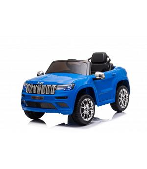 Coche eléctrico infantil Jeep Grand Cherokee 12v, Ruedas Goma Color Azul - LE8277